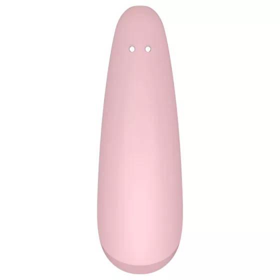 Satisfyer Curvy 2+ - chytrý stimulátor klitorisu na vlny vzduchu - růžový