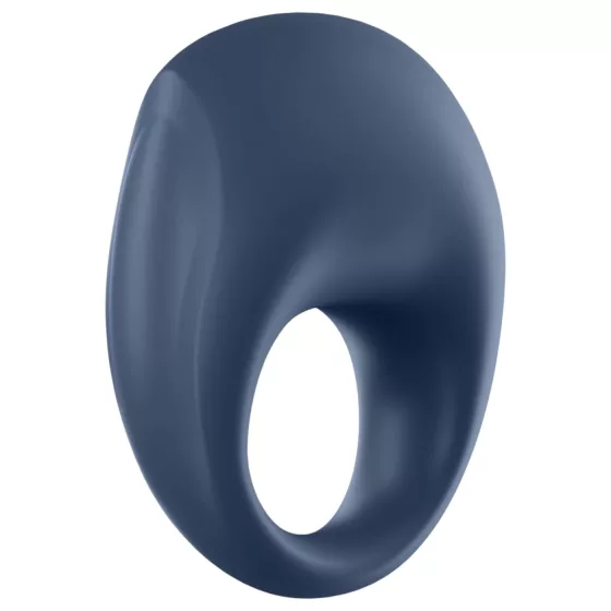 Satisfyer Strong One - vibrační erekční kroužek pro muže s ovládáním aplikací (modrý)