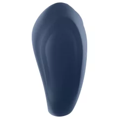   Satisfyer Strong One - vibrační erekční kroužek pro muže s ovládáním aplikací (modrý)