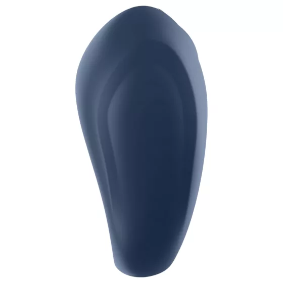 Satisfyer Strong One - vibrační erekční kroužek pro muže s ovládáním aplikací (modrý)