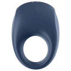   Satisfyer Strong One - vibrační erekční kroužek pro muže s ovládáním aplikací (modrý)
