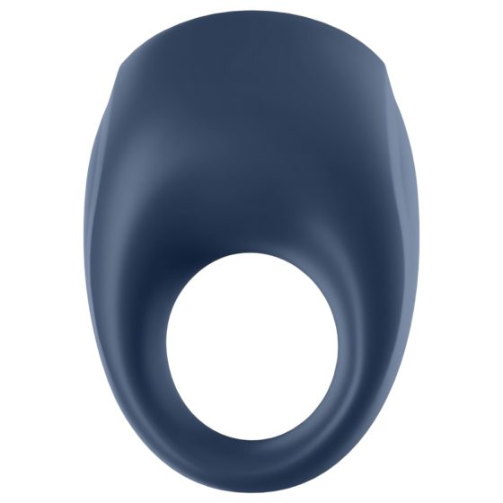 Satisfyer Strong One - chytrý vibrační kroužek na penis (modrý)