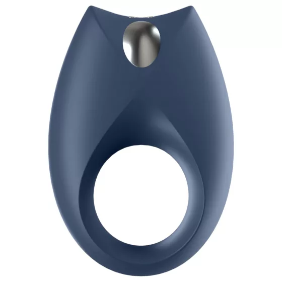 Satisfyer Royal One - vibrační kroužek na penis s ovládáním aplikací, pro muže (modrý)