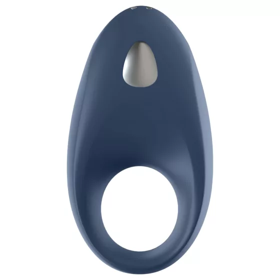 Satisfyer Mighty One - Vibrační erekční kroužek pro muže ovládaný aplikací (modrý)