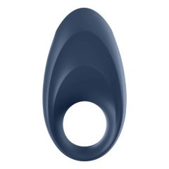   Satisfyer Mighty One - nabíjecí, vodotěsný smart kroužek na penis (modrý)