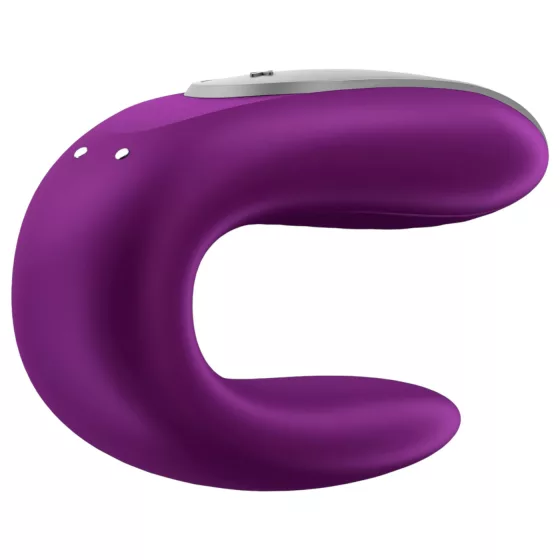 Satisfyer - párový vibrátor s aplikací - fialový