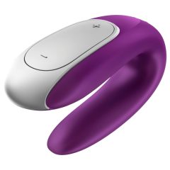   Satisfyer Double Fun - inteligentní párový vibrátor (fialový)