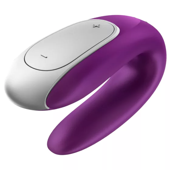 Satisfyer - párový vibrátor s aplikací - fialový