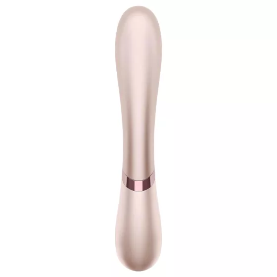 Satisfyer Hot Lover - vibrátor s ohřevem - stříbrný