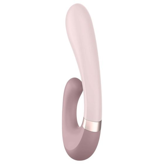 Satisfyer Heat Wave - chytrý, vyhřívaný, ramenní vibrátor (béžový)