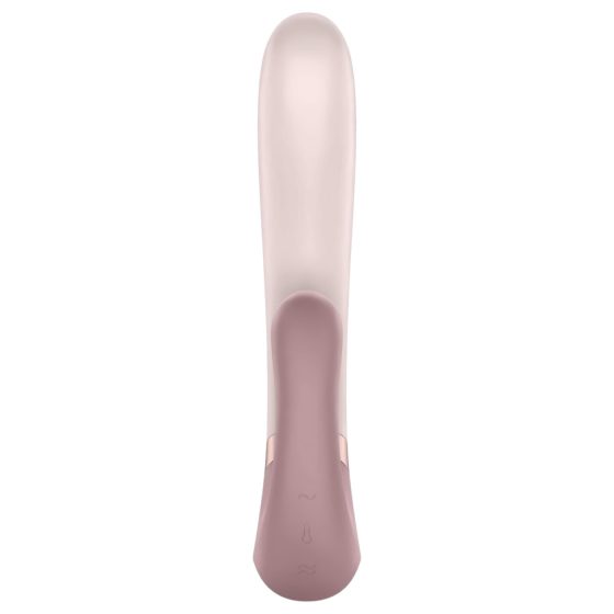 Satisfyer Heat Wave - chytrý, vyhřívaný, ramenní vibrátor (béžový)
