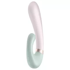   Satisfyer Heat Wave - vibrační ohřívací přístroj ovládaný aplikací (mátový)