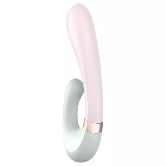 Satisfyer Heat Wave - vibrační ohřívací přístroj ovládaný aplikací (mátový)