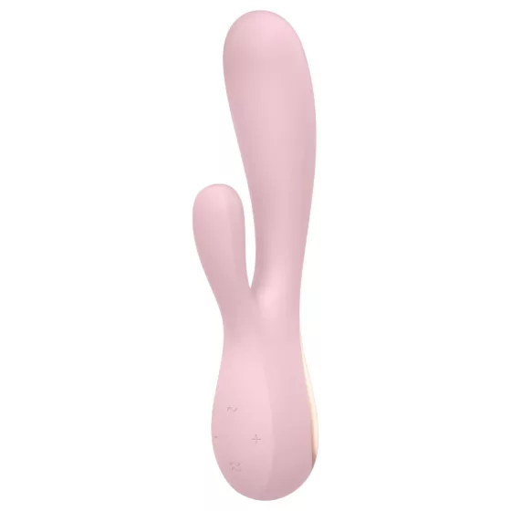 Satisfyer Mono Flex - chytrý vodotěsný vibrátor (růžový)