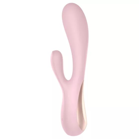 Satisfyer Mono Flex - chytrý vodotěsný vibrátor (růžový)