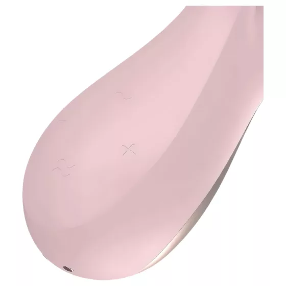Satisfyer Mono Flex - chytrý vodotěsný vibrátor (růžový)