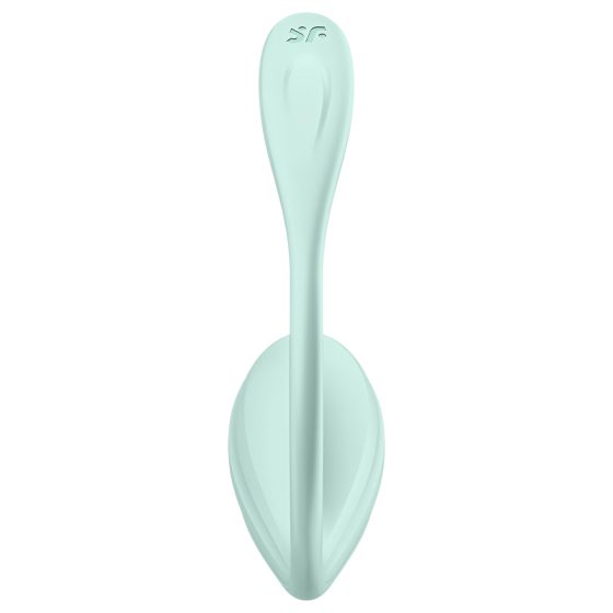 Satisfyer Smooth Petal - chytré vibrační vajíčko (zelené)