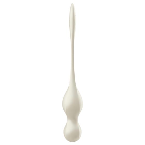 Satisfyer Love Birds 1 - chytré vibrační venušiny kuličky (bílé)