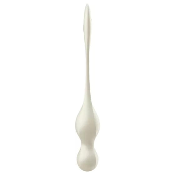 Satisfyer Love Birds 1 - vibrační venušiny kuličky ovládané aplikací (bílé)