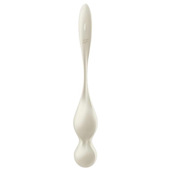 Satisfyer Love Birds 1 - chytré vibrační venušiny kuličky (bílé)