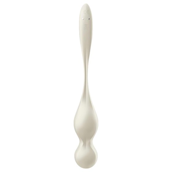 Satisfyer Love Birds 1 - chytré vibrační venušiny kuličky (bílé)