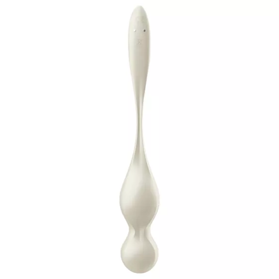 Satisfyer Love Birds 1 - vibrační venušiny kuličky ovládané aplikací (bílé)