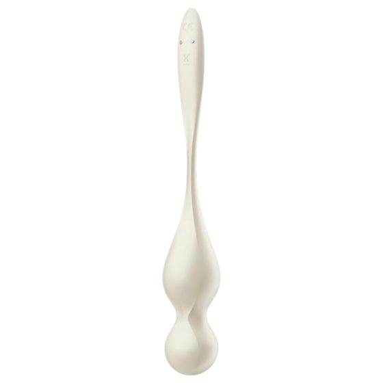 Satisfyer Love Birds 1 - chytré vibrační venušiny kuličky (bílé)
