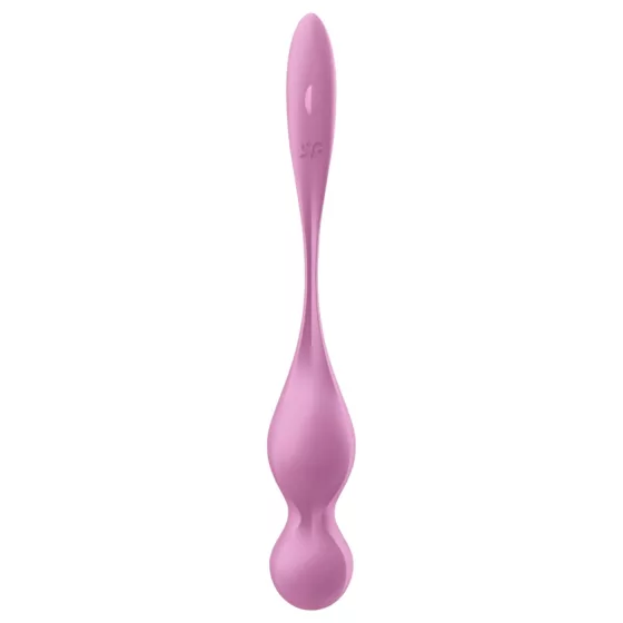 Satisfyer Love Birds 1 - vibrační gejša kulička ovládaná aplikací (růžová)