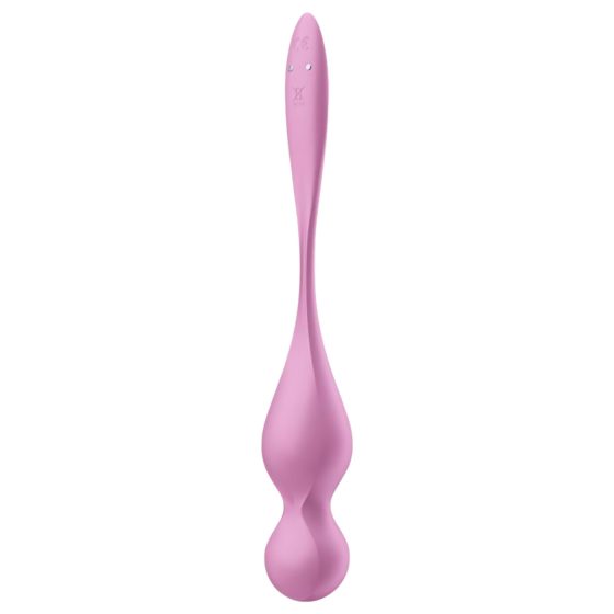 Satisfyer Love Birds 1 - chytré vibrační venušiny kuličky - růžové