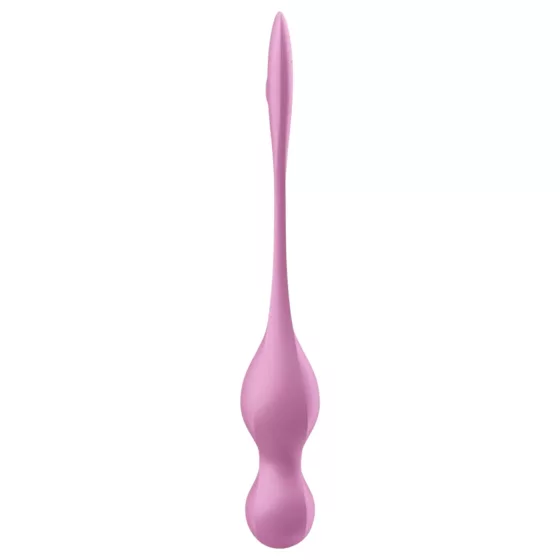 Satisfyer Love Birds 1 - vibrační gejša kulička ovládaná aplikací (růžová)