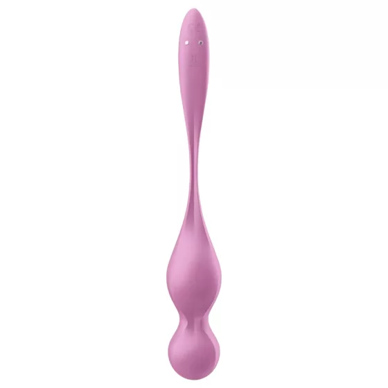 Satisfyer Love Birds 1 - vibrační gejša kulička ovládaná aplikací (růžová)