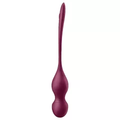   Satisfyer Love Birds Vary - vibrační venušiny kuličky ovládané aplikací (červené)
