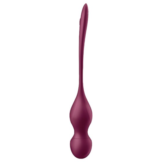 Satisfyer Love Birds Vary - chytré variabilní venušiny kuličky - červené