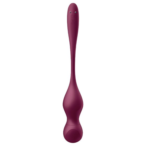 Satisfyer Love Birds Vary - chytré variabilní venušiny kuličky - červené