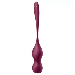   Satisfyer Love Birds Vary - vibrační venušiny kuličky ovládané aplikací (červené)