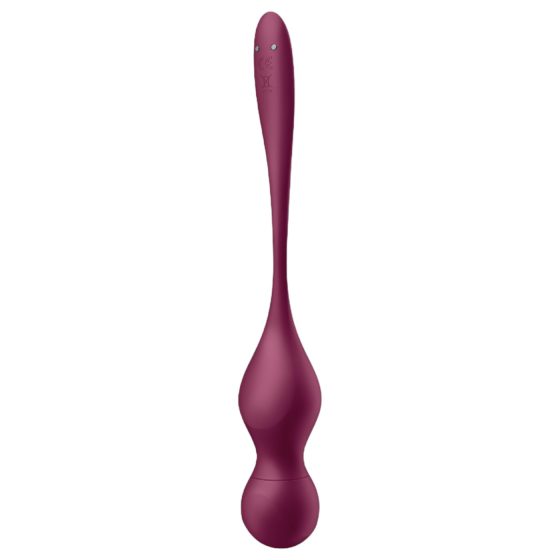 Satisfyer Love Birds Vary - chytré variabilní venušiny kuličky - červené