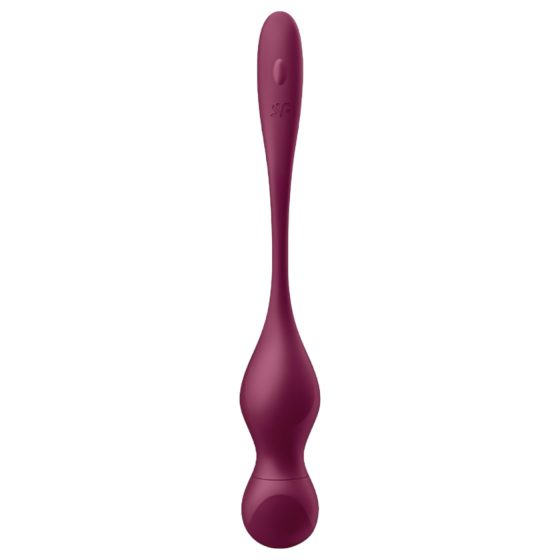 Satisfyer Love Birds Vary - chytré variabilní venušiny kuličky - červené