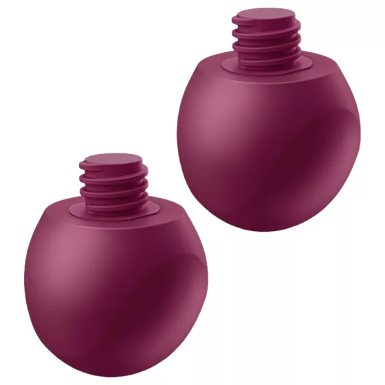 Satisfyer Love Birds Vary - vibrační venušiny kuličky ovládané aplikací (červené)