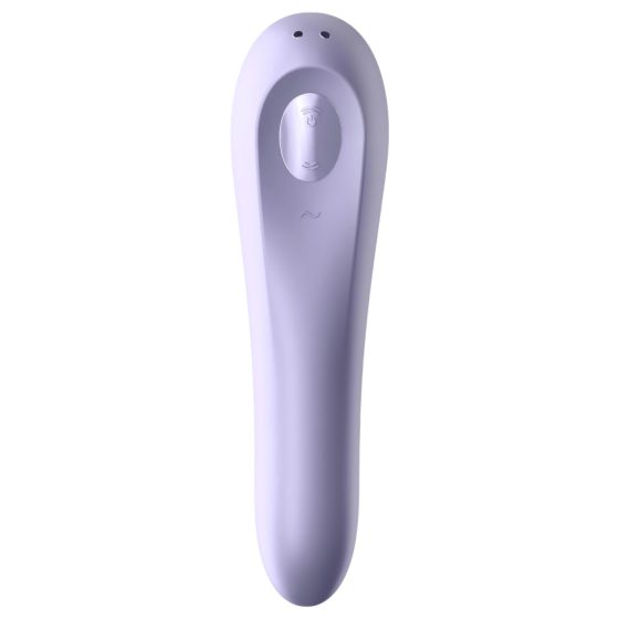 Satisfyer Dual Pleasure – chytrý vzduchový 2v1 vibrátor (fialový)