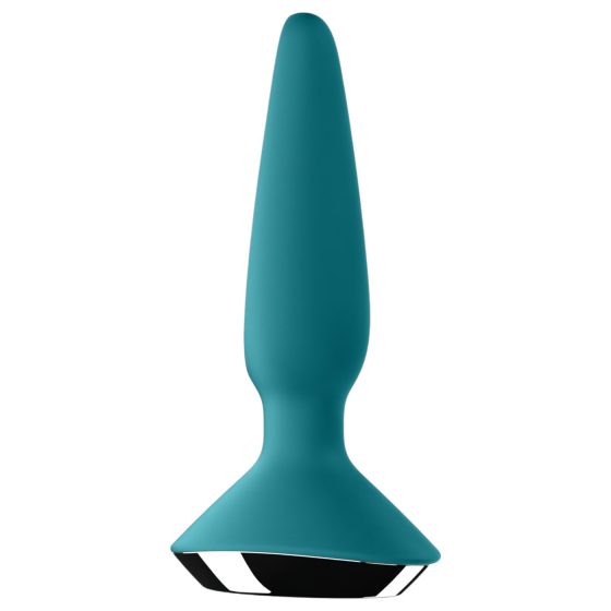 Satisfyer Plug-ilicious 1 - chytrý anální vibrátor (zelený)
