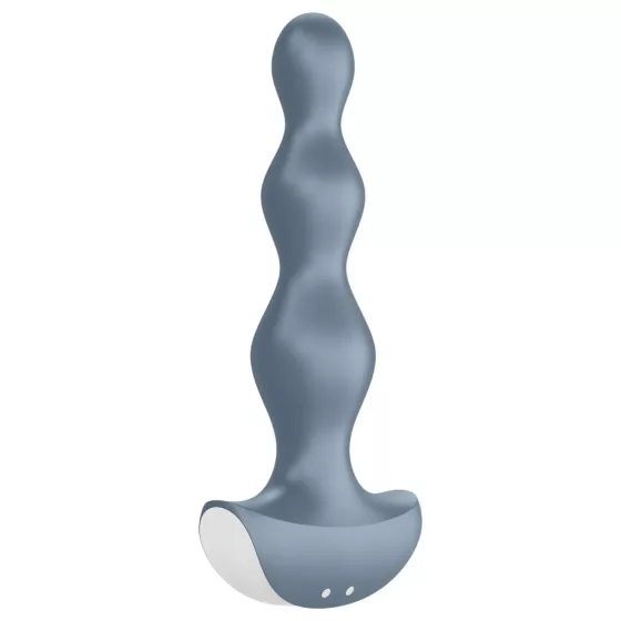 Satisfyer Lolli-Plug 2 - akumulátorový, vodotěsný anální vibrátor (šedý)