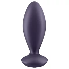   Satisfyer Power Plug - anální vibrátor ovládaný aplikací (fialový)