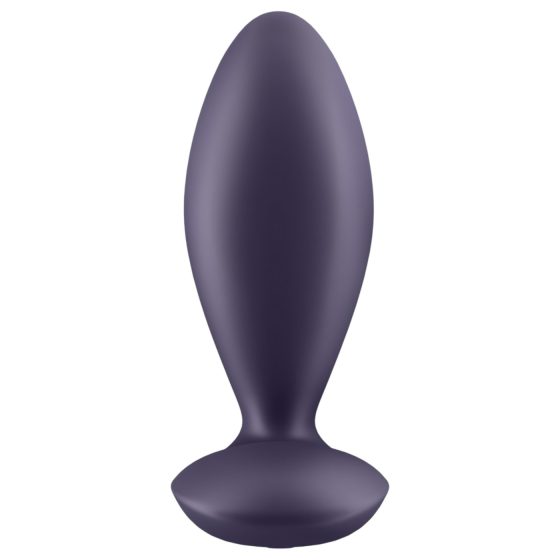Satisfyer Power Plug - anální vibrátor s dálkovým ovládáním - fialový