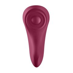   Satisfyer Sexy Secret - nabíjecí, vodotěsný smart vibrátor na klitoris (bordový)