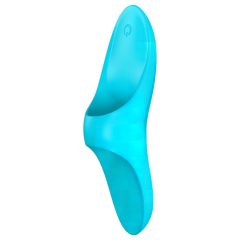   Satisfyer Teaser - akumulátorový, vodotěsný prstový vibrátor (tyrkysový)