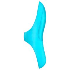   Satisfyer Teaser - akumulátorový, vodotěsný prstový vibrátor (tyrkysový)