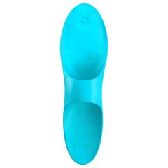  Satisfyer Teaser - akumulátorový, vodotěsný prstový vibrátor (tyrkysový)