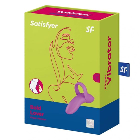 Satisfyer Bold Lover - nabíjecí prstový vibrátor (růžový)