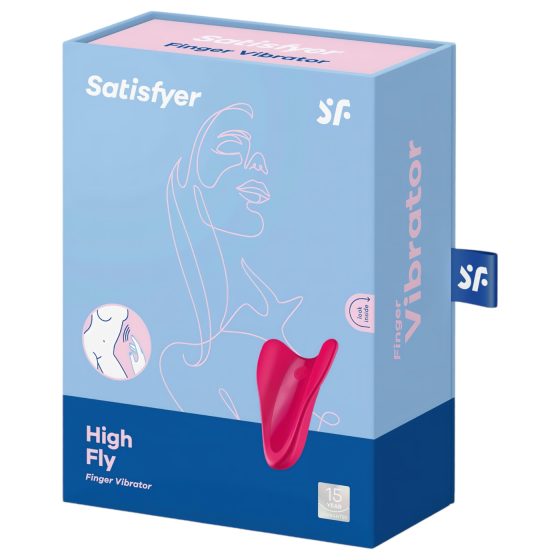 Satisfyer High Fly - nabíjecí, vodotěsný vibrační stimulátor klitorisu (růžový)