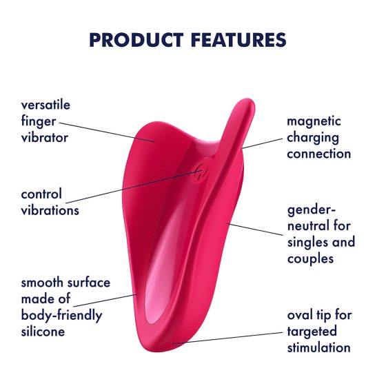 Satisfyer High Fly - nabíjecí, vodotěsný vibrační stimulátor klitorisu (růžový)